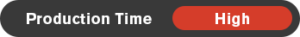 Gray button that says "Production Time: High".